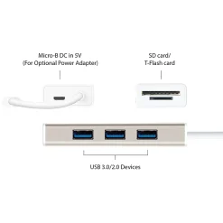 j5create USB-C 3-Port HUB, JCH347