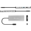 j5create USB4 Dual 4K Multi-Port Hub, Space Gray, JCD401