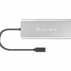 j5create USB4 8K Multi-Port Hub, Space Gray, JCD403