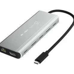 j5create USB4 8K Multi-Port Hub, Space Gray, JCD403