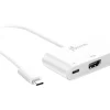 j5create USB Type-C HDMI™ USB 3.0 Adapter With Power Delivery, White, JCA379