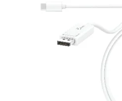 j5create® USB Type-C to 4K DisplayPort Cable, 4', White, JCA141