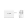 j5create 65W GaN USB-C 3-Port Charger, White, JUP3365