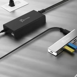 j5create 100W PD USB Type-C/USB Type-A Super Charger, JUP2290