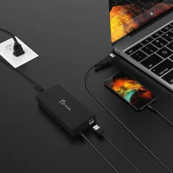 j5create 100W PD USB Type-C/USB Type-A Super Charger, JUP2290