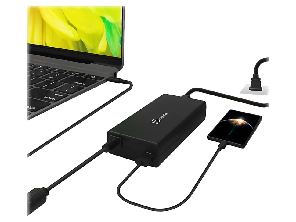 j5create 100W PD USB Type-C/USB Type-A Super Charger, JUP2290