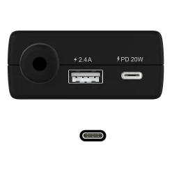 j5create 108W 3-Port PD USB-C Super Charger, Black, JUP34108