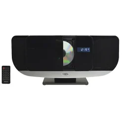 JENSEN Bluetooth® JBS-215 Wall-Mountable Music System With CD Player And FM Radio, 9.1
