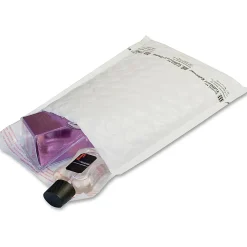 Jiffy Mailer Tuffgard Extreme No. 1 Mailers - Bubble - #1 - 7 1/4" Width x 12" Length - Self-adhesive Seal - White - 50 / Carton