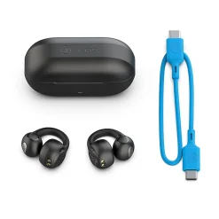 JLab Audio FLEX Tru Wireless Earbuds, Black