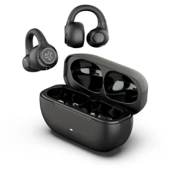 JLab Audio FLEX Tru Wireless Earbuds, Black