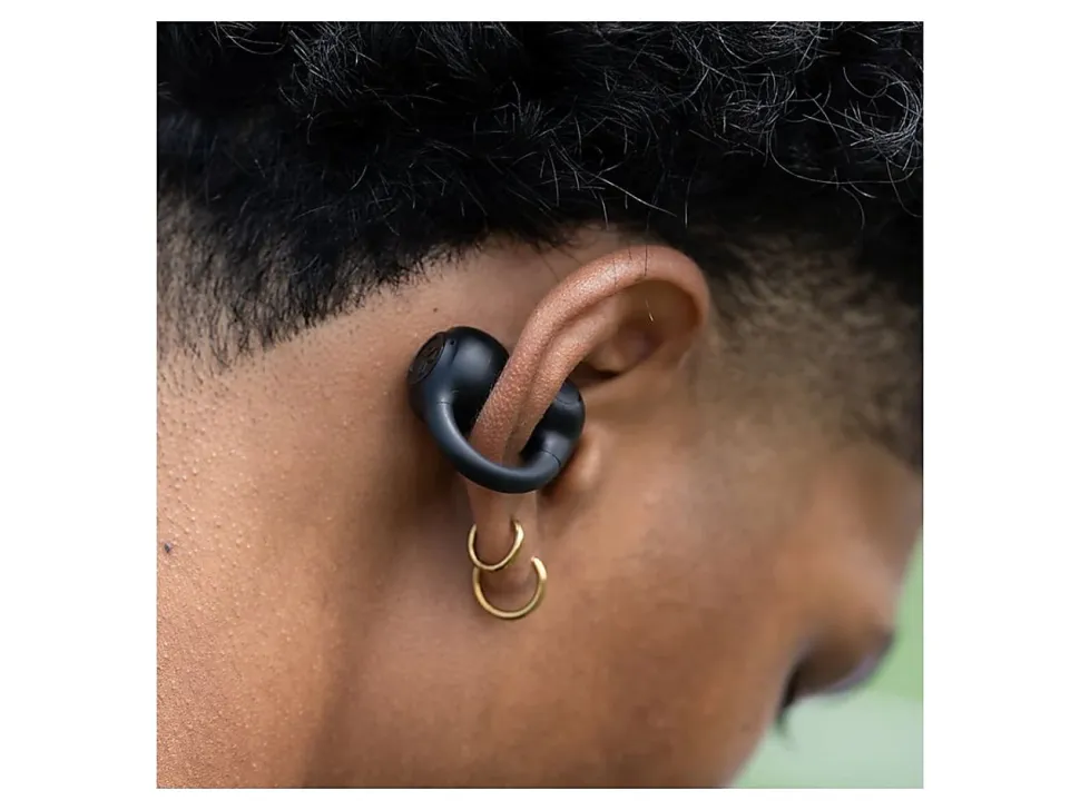 JLab Audio FLEX Tru Wireless Earbuds, Black