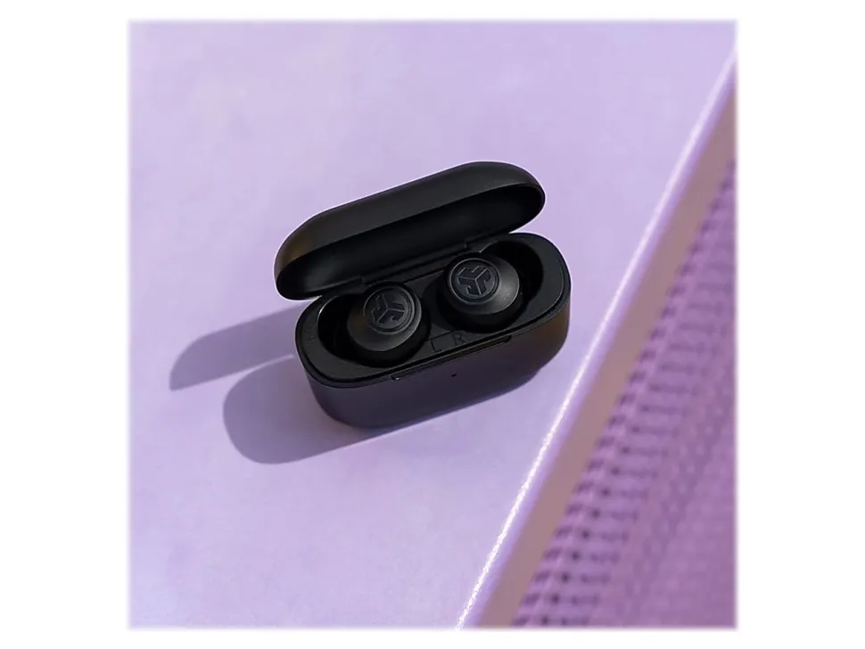 JLab Audio Go Air POP True Wireless Earbuds With Microphone, Black