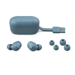 JLab Audio Go Air POP True Wireless Earbuds With Microphone, Slate
