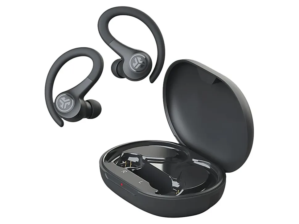 JLab Audio Go Air Sport True Wireless Earbuds With Microphone, Graphite