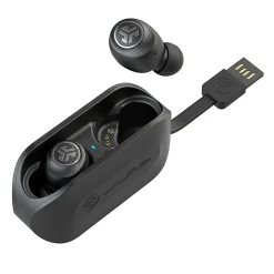 JLab® Audio GO Air True Wireless Bluetooth® Earbuds, Black, EBGOAIRRBLK82
