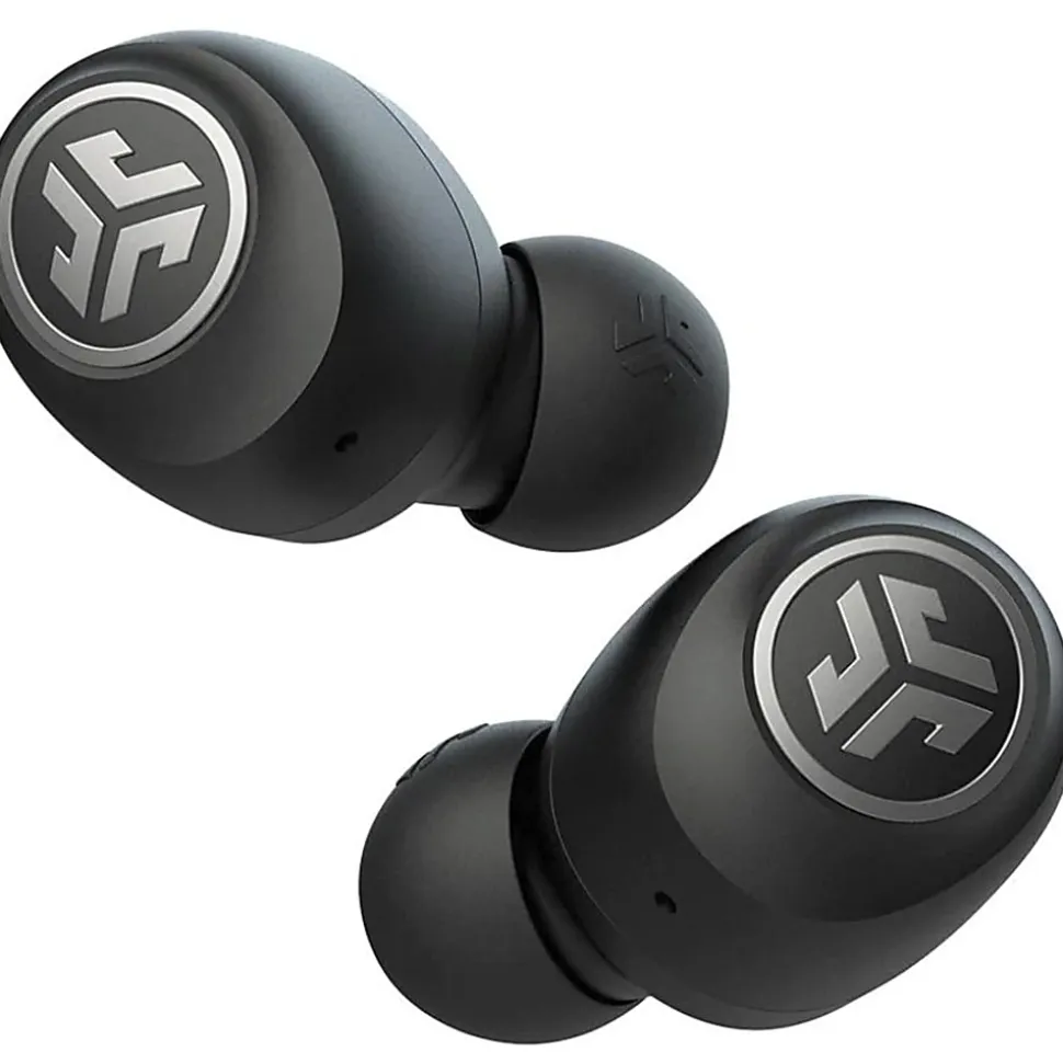 JLab® Audio GO Air True Wireless Bluetooth® Earbuds, Black, EBGOAIRRBLK82