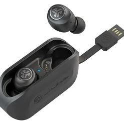 JLab® Audio GO Air True Wireless Bluetooth® Earbuds, Black, EBGOAIRRBLK82