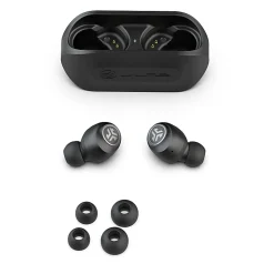JLab® Audio GO Air True Wireless Bluetooth® Earbuds, Black, EBGOAIRRBLK82