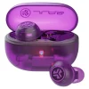 JLab Audio Go Pop ANC True Wireless Earbuds, Translucent Purple