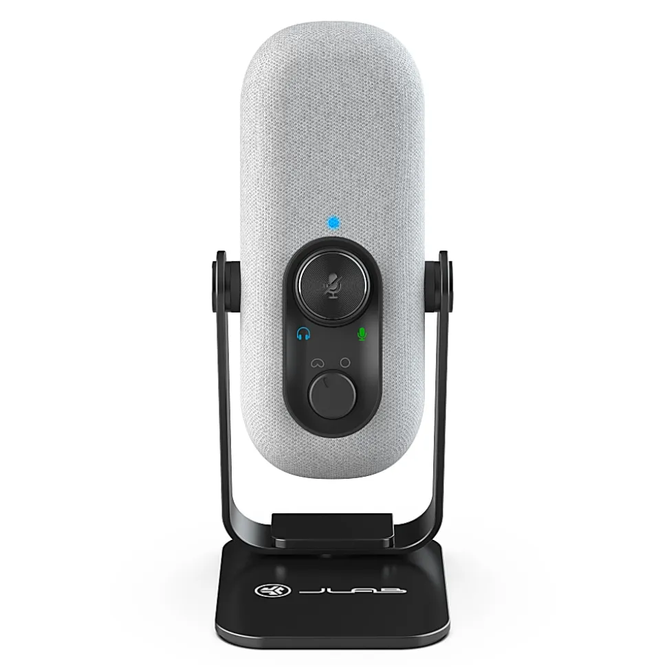 JLab Audio GO TALK USB Microphone, 5", White
