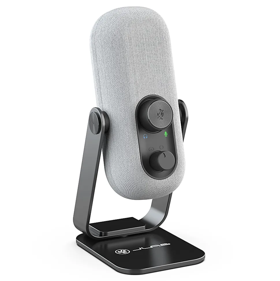 JLab Audio GO TALK USB Microphone, 5", White