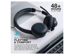 JLab® Audio GoWork Over-Ear Wireless Headphones, Black