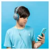 JLab Audio JBuddies Studio 2 On-Ear Headphones, Gray/Blue, HKSTU2GRYBLU122