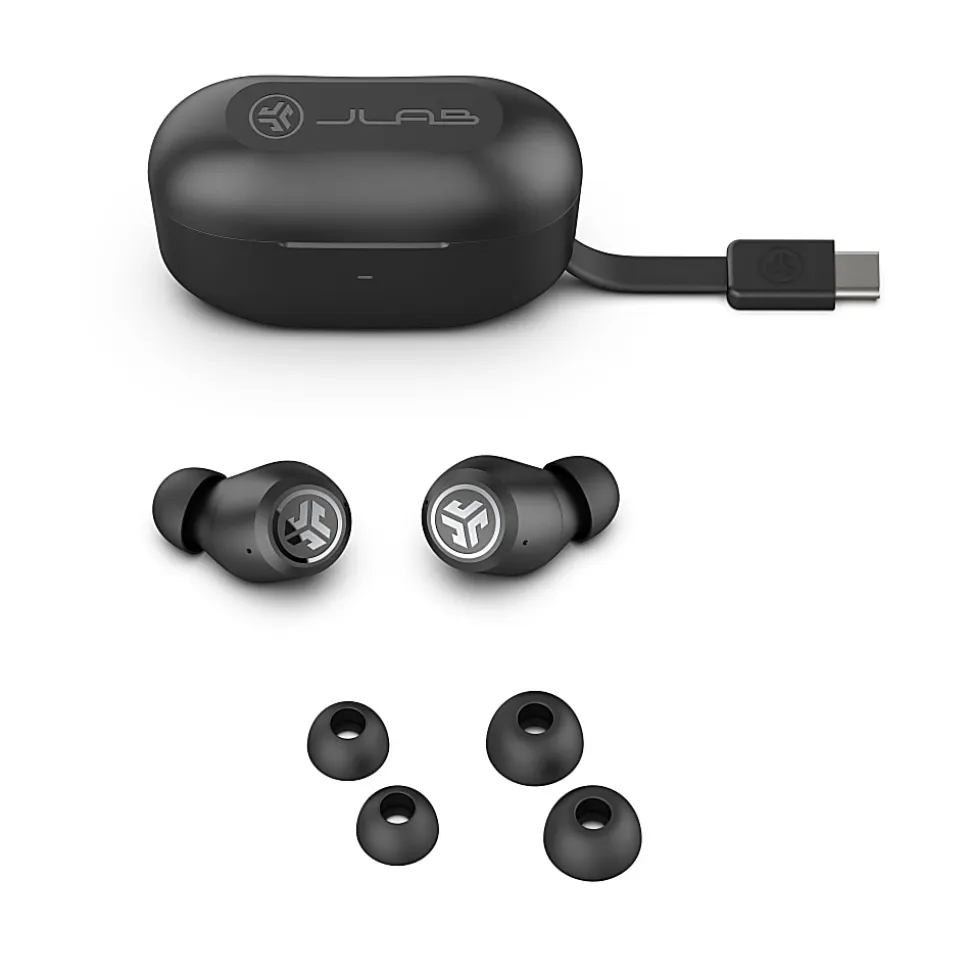 JLab Audio JBuds ANC 3 True Wireless Earbuds, Black