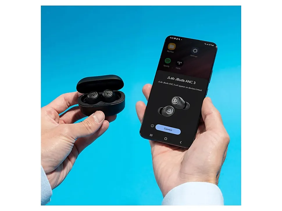 JLab Audio JBuds ANC 3 True Wireless Earbuds, Black