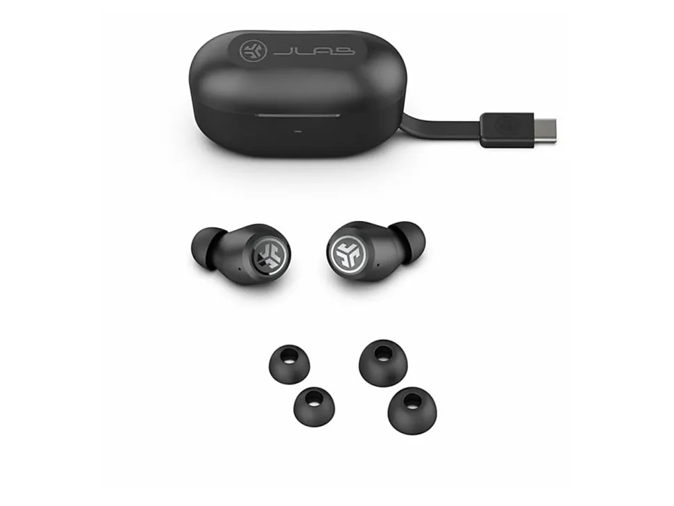 JLab Audio JBuds ANC 3 True Wireless Earbuds, Black