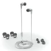 JLab Audio JBuds Pro Wired Earbuds, White, EPRORWHTGRY123