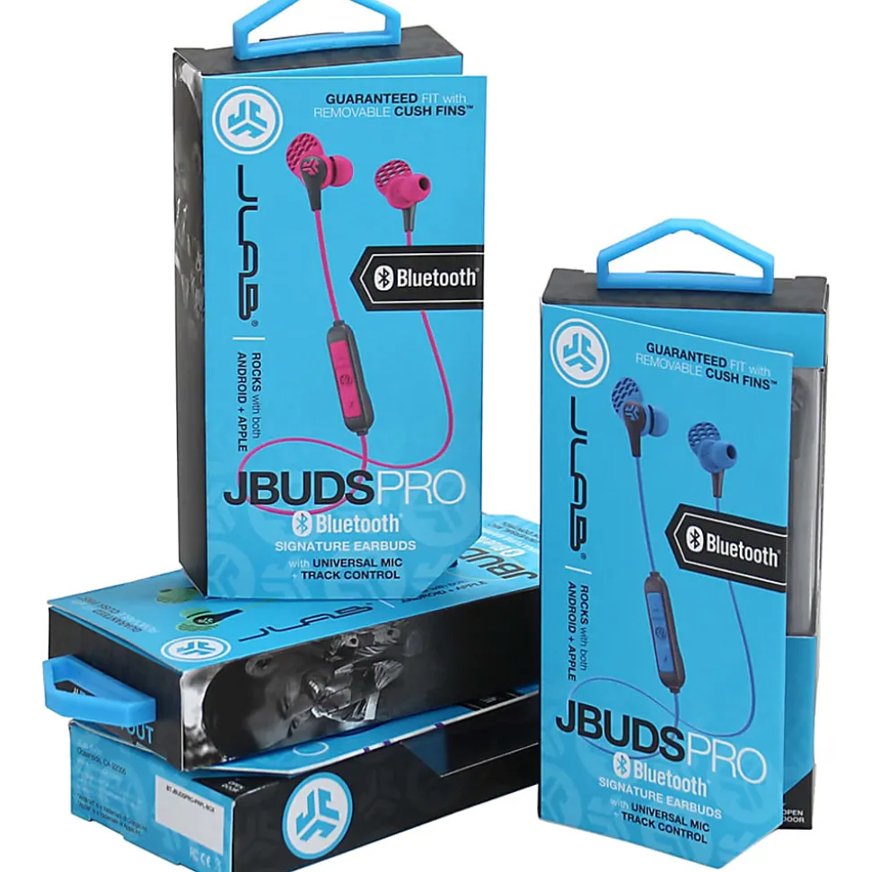 JLab Audio JBuds Pro Wireless Earbud Headphones, Teal, JBUDSPROBT TEALBOX