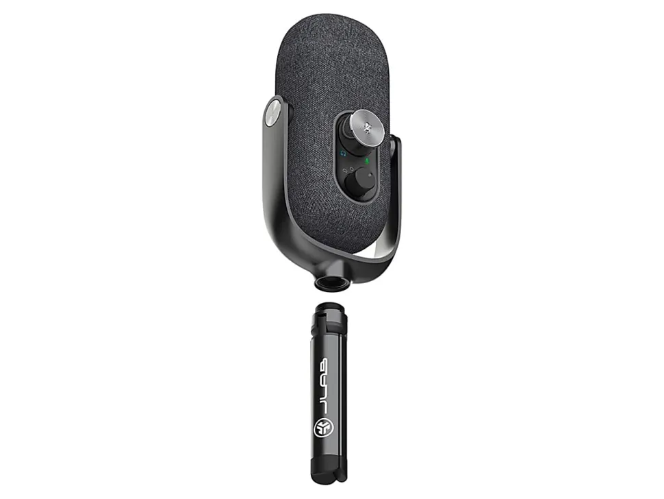JLab Audio JBUDS TALK USB Microphone, 5.3", Black