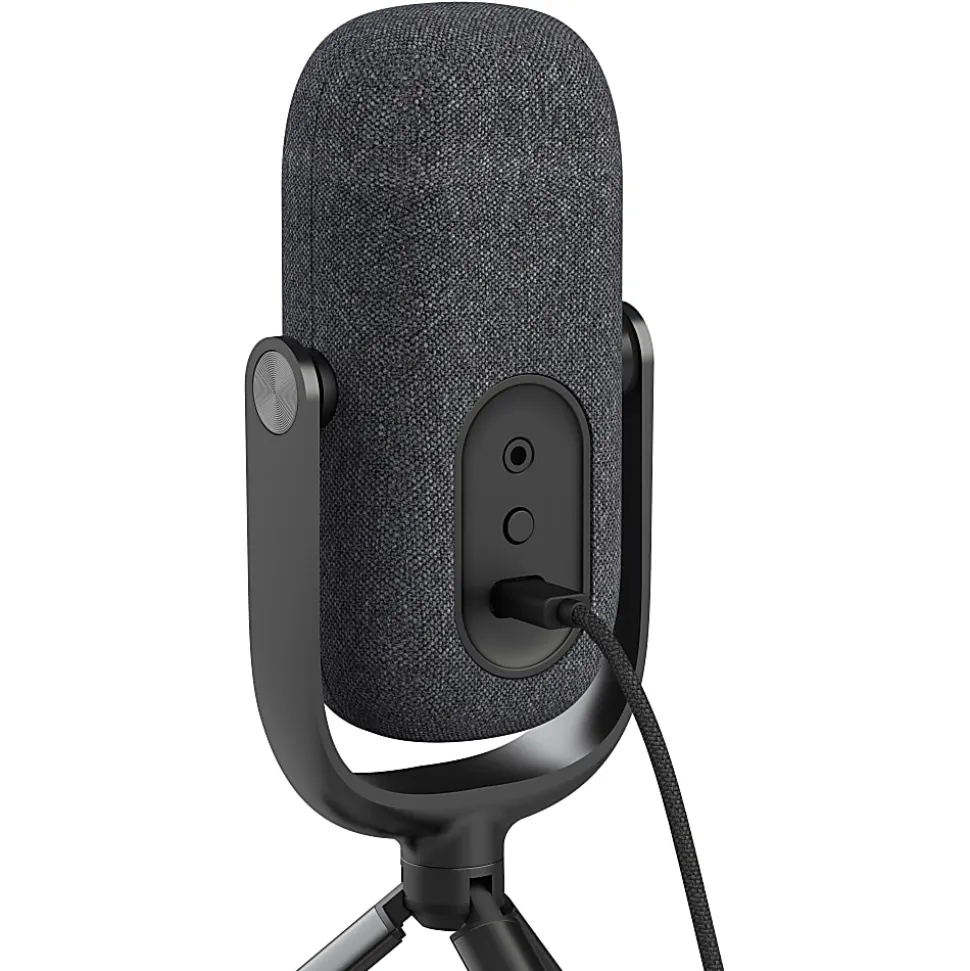 JLab Audio JBUDS TALK USB Microphone, 5.3", Black