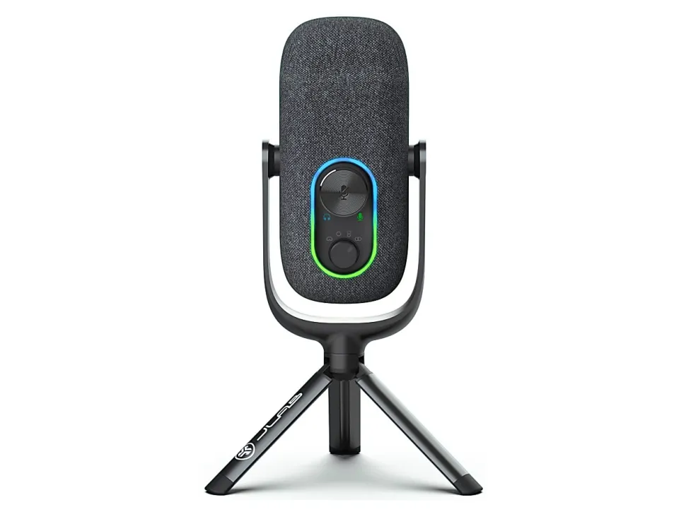 JLab Audio JBUDS TALK USB Microphone, 5.3", Black