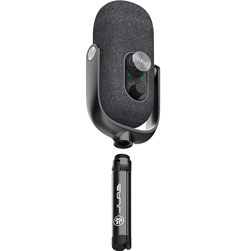 JLab Audio JBUDS TALK USB Microphone, 5.3", Black