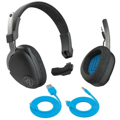 JLab Audio JBuds Work Wireless Over-Ear Headphones, Black