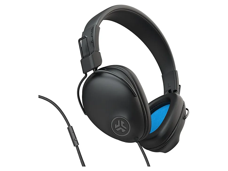 JLab Audio Studio Pro Wired Over-Ear Headphones, Black