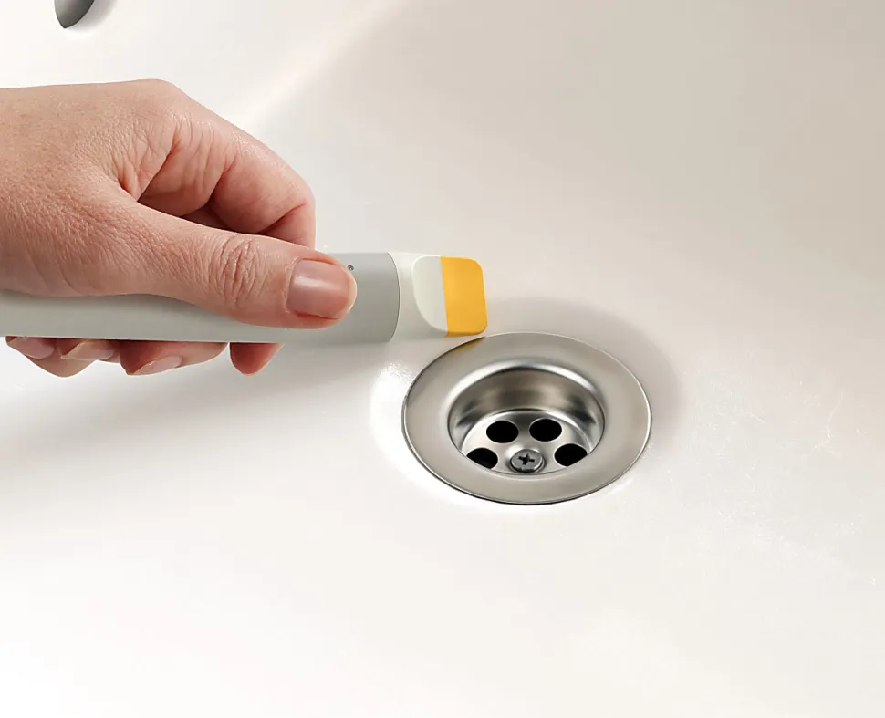 Joseph Joseph CleanTech 2-Piece Cleaning Tool Set, Stone, Total Qty 1
