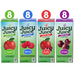Juicy Juice Juice Variety Pack, 6.75 Oz, Pack Of 32 Juices