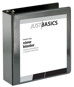 Just Basics® Basic View 3-Ring Binder, 3
