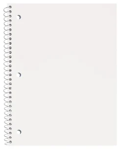 Just Basics® Poly Spiral Notebook, 8