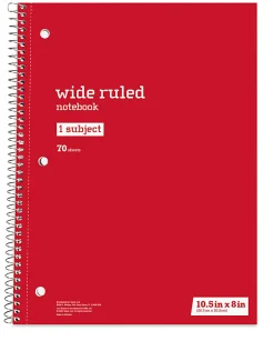 Just Basics® Spiral Notebook, 8