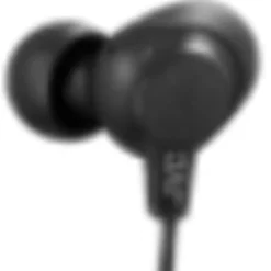 JVC Wireless In-Ear Headphones - Stereo - Wireless - Bluetooth - 33 ft - 16 Ohm - 20 Hz - 20 kHz - Behind-the-neck - Binaural - In-ear - Black