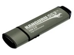 Kanguru SS3 USB 3.0 Flash Drive with Physical Write Protect Switch, 64GB