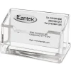 Kantek Acrylic Business Card Holder, 2" x 2 3/8" x 4 1/4", Clear
