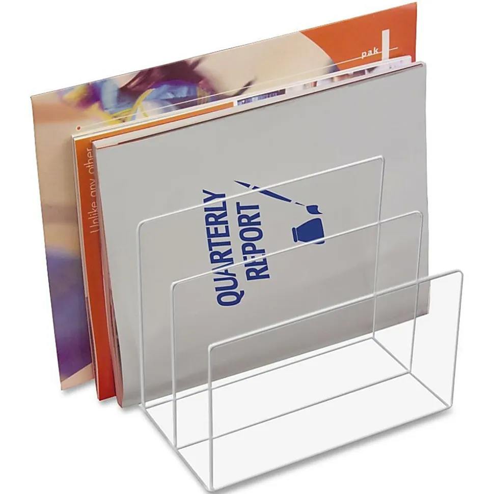 Kantek File Sorter, 7 1/2" x 8" x 6 1/2", Clear