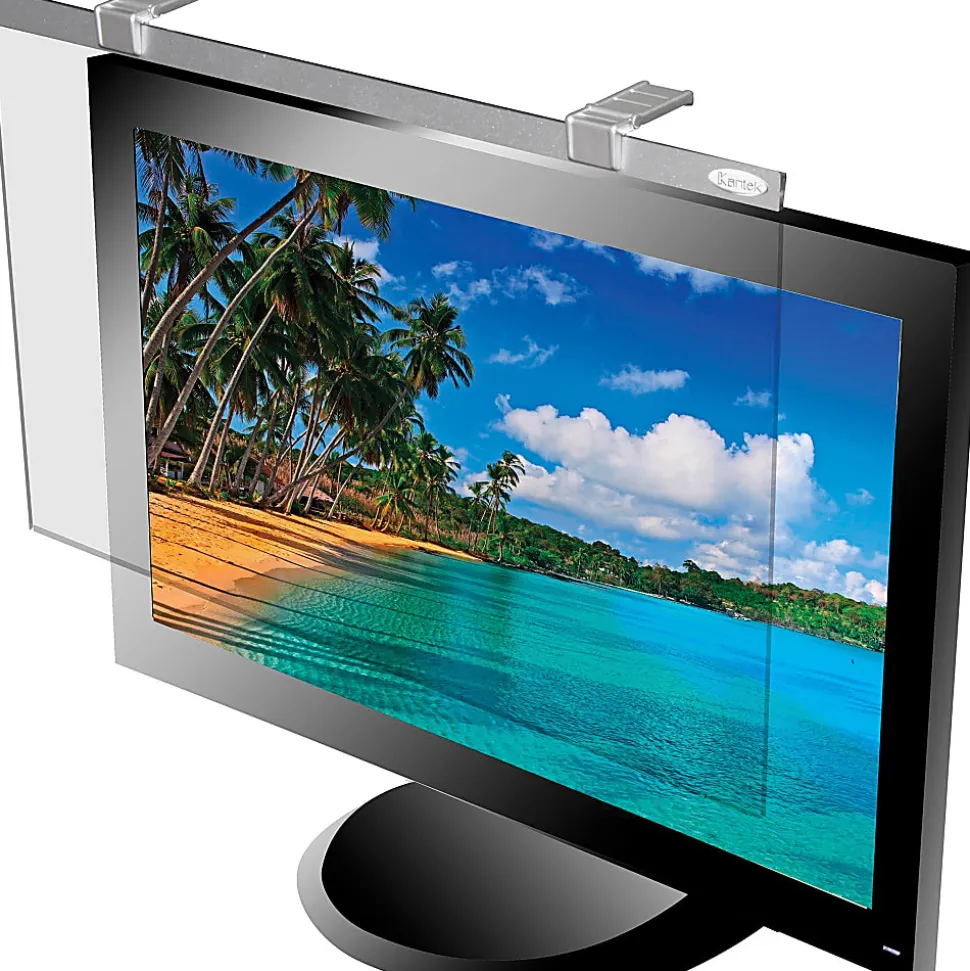 Kantek LCD Protect Deluxe, Display privacy filter, 24" wide, LCD24W