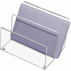 Kantek Mini Sorter, 4" x 4 1/8" x 6 5/16", Clear